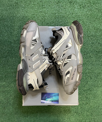 Balenciaga track sneaker grey and white size 11men/12.5women(EU 44)