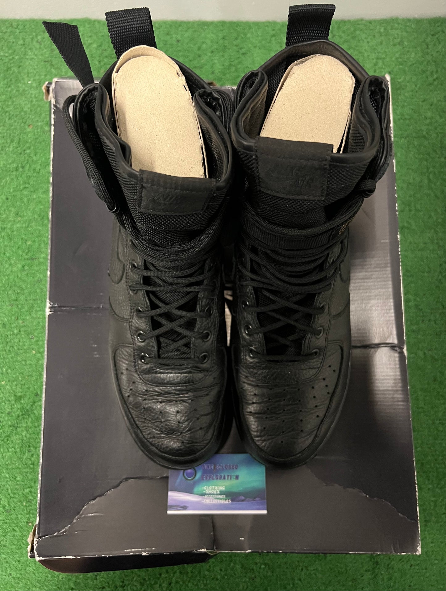 Nike SF Air Force 1 Black gum size 12men/13.5women