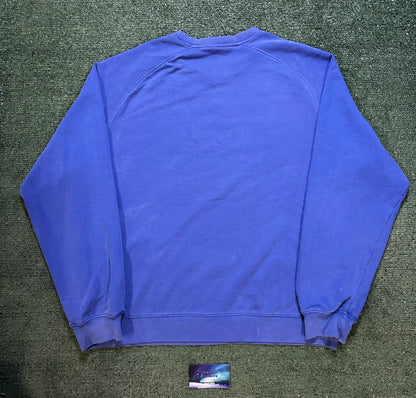 Vintage 2000s Nike blue swoosh crewneck