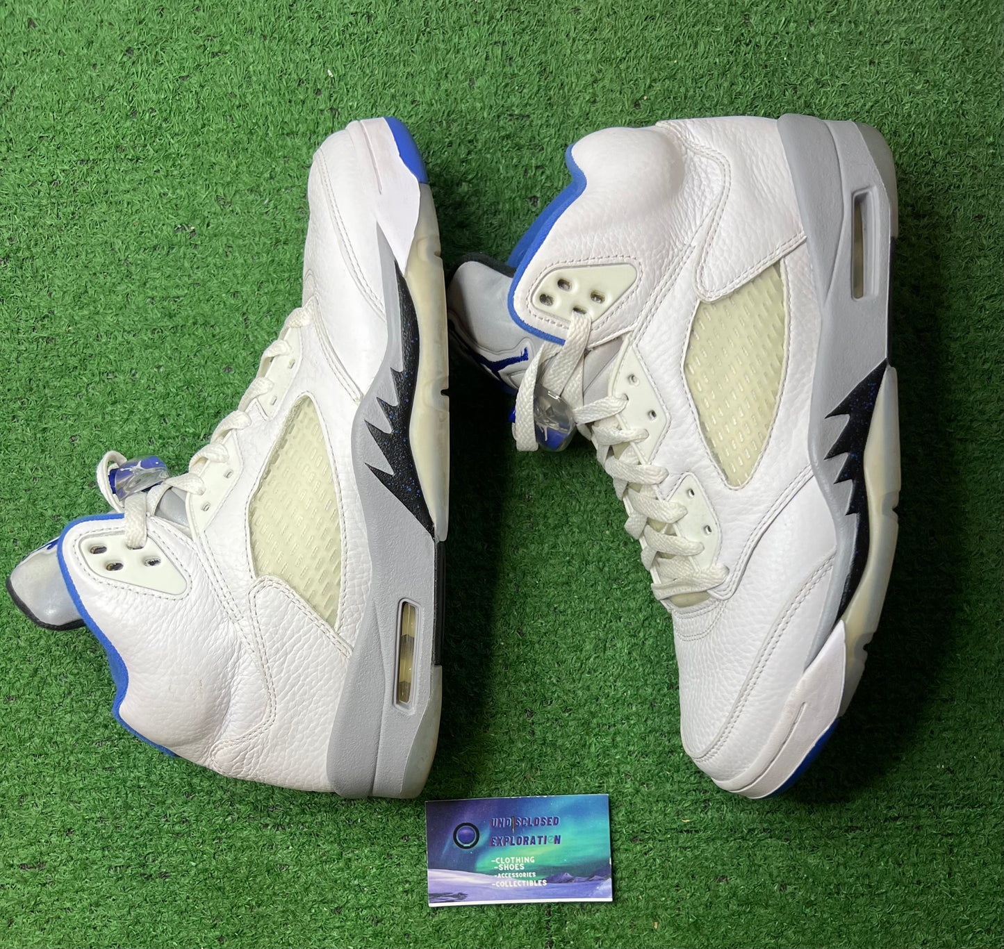 Jordan 5 stealth 2.0 size 9men/10.5women