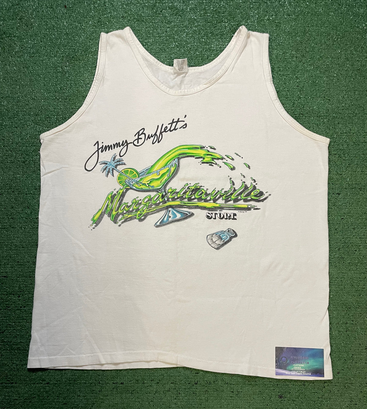 vintage 1984 Jimmy Buffett’s Margaritaville Store tank top