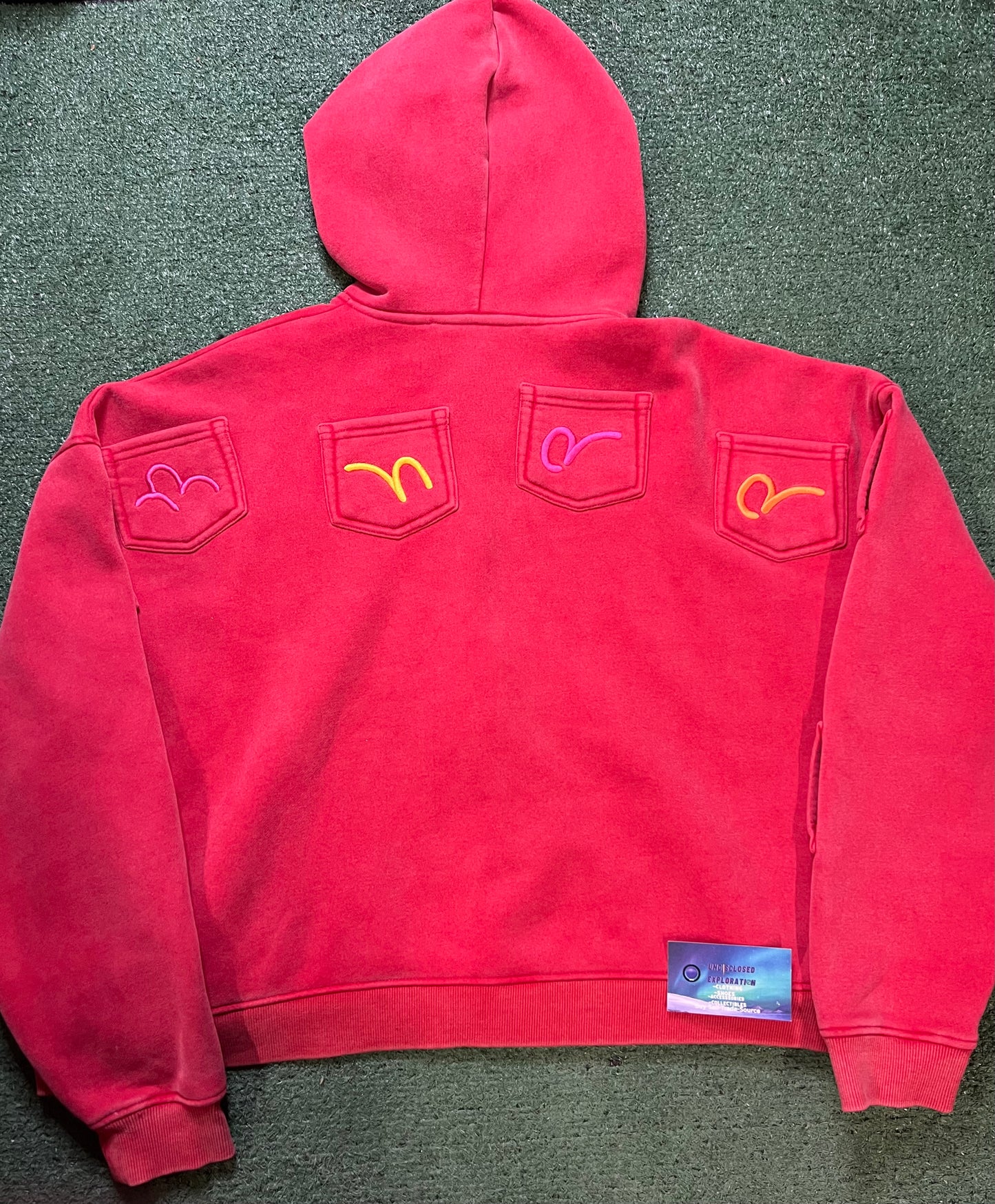 Hmdd X Gv Gallery lychee zip up hoodie
