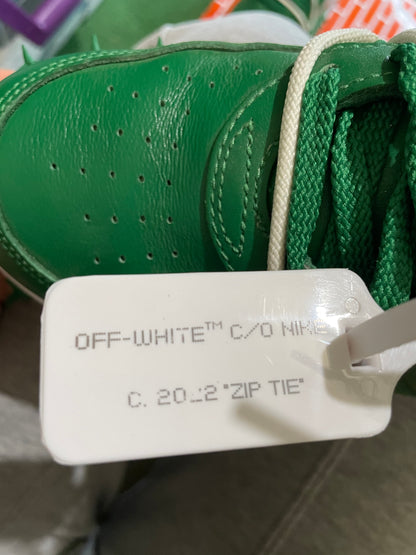 Off-white x Nike Air Force 1 mid pine green size 10.5men/12women