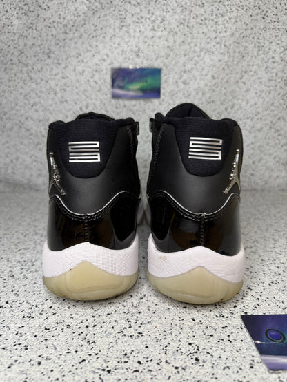 Jordan 11 Jubilee 9 Men/10.5 Women “Preowned”