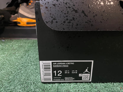 Air Jordan 4 Retro black cat 2025