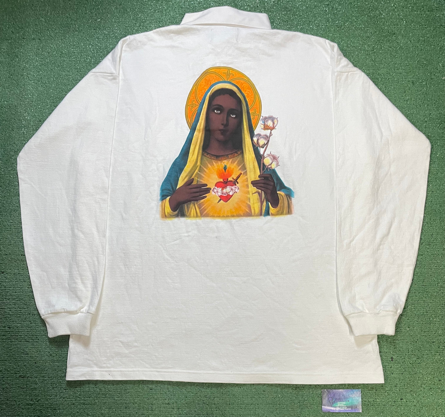 Denim Tears longsleeve rugby black Madonna