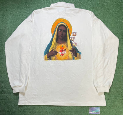 Denim Tears longsleeve rugby black Madonna