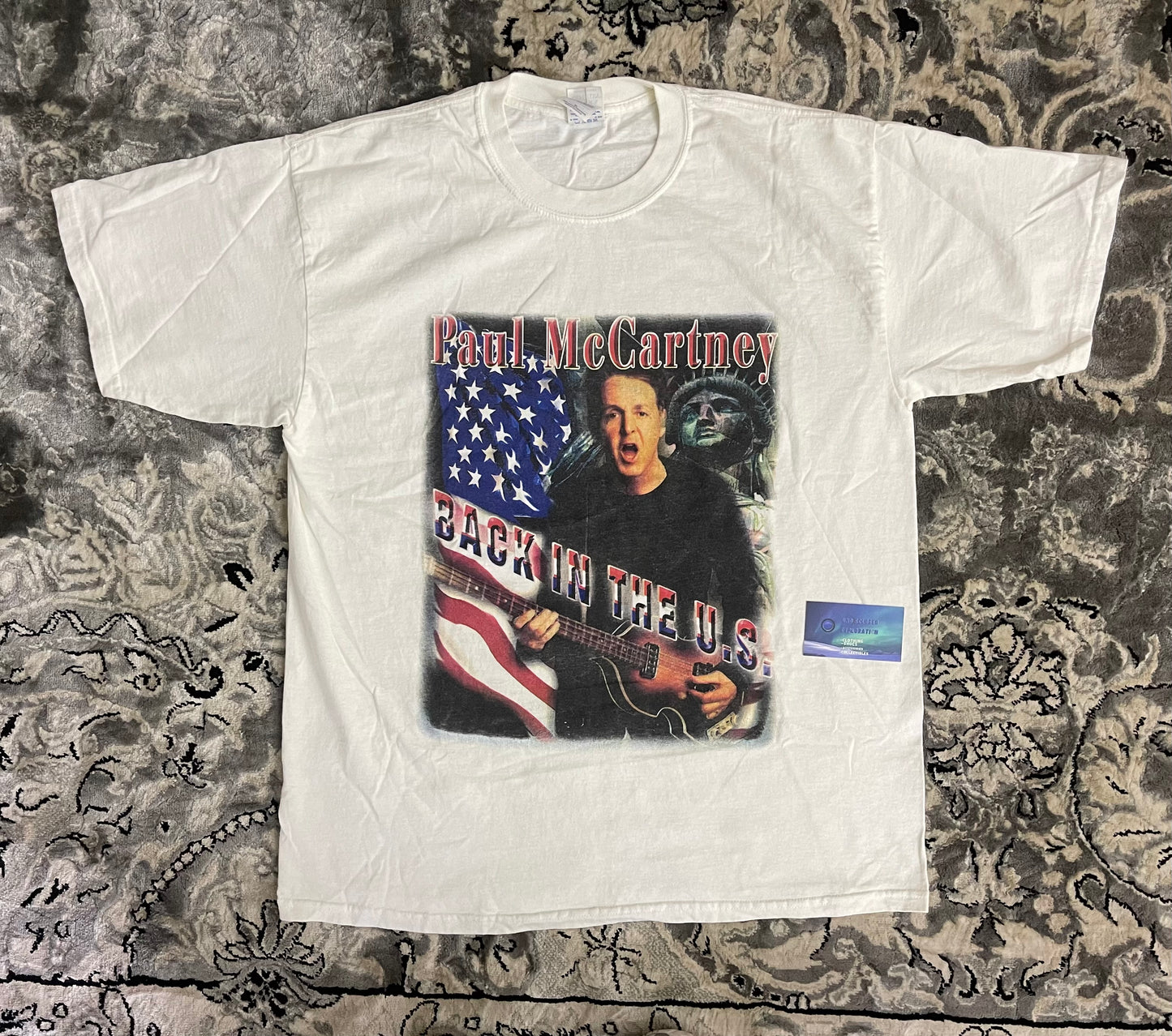 Vintage Paul McCartney Back In US Shirt size X-Large