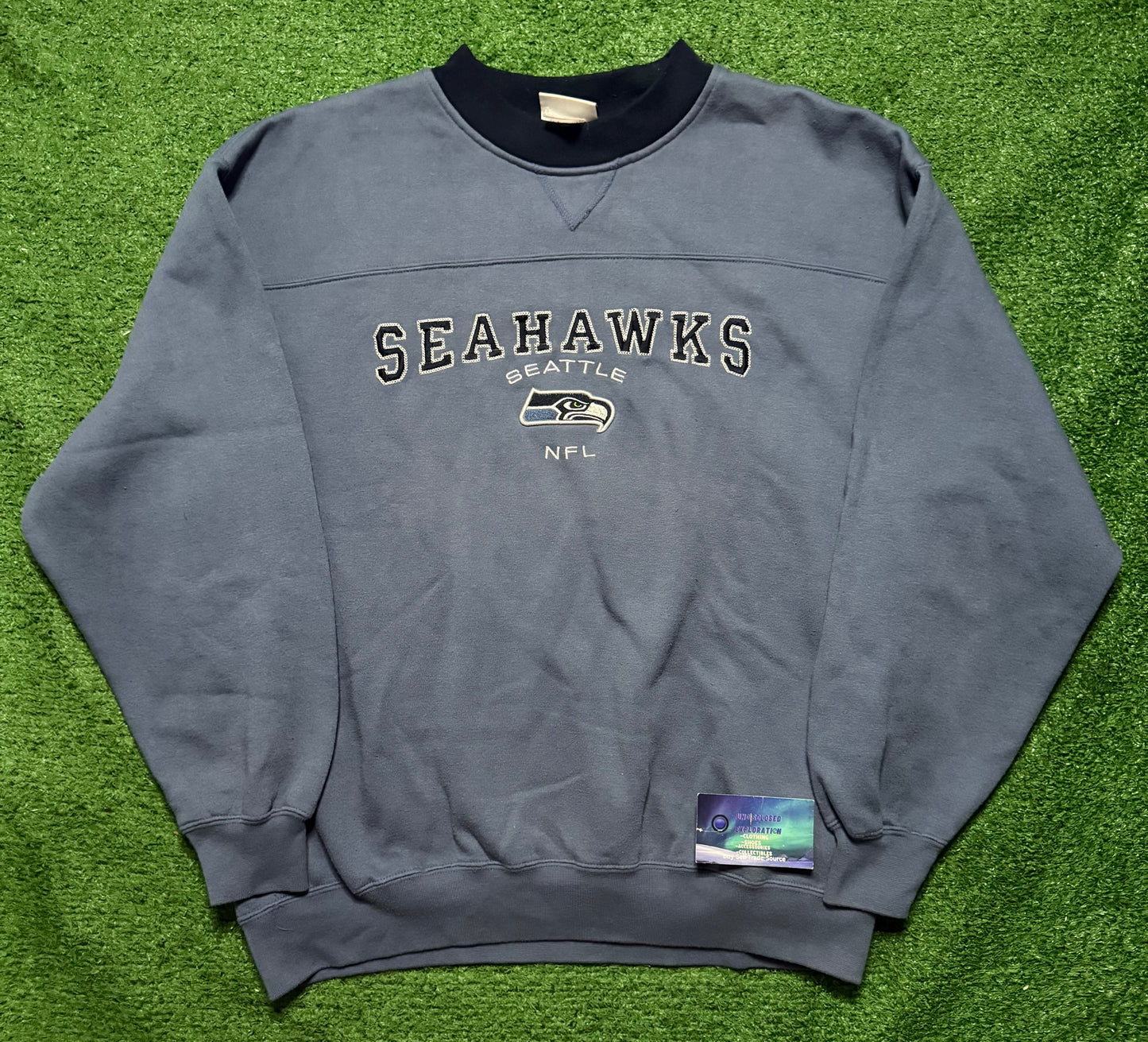 Vintage Y2k Seattle Seahawks Crewneck