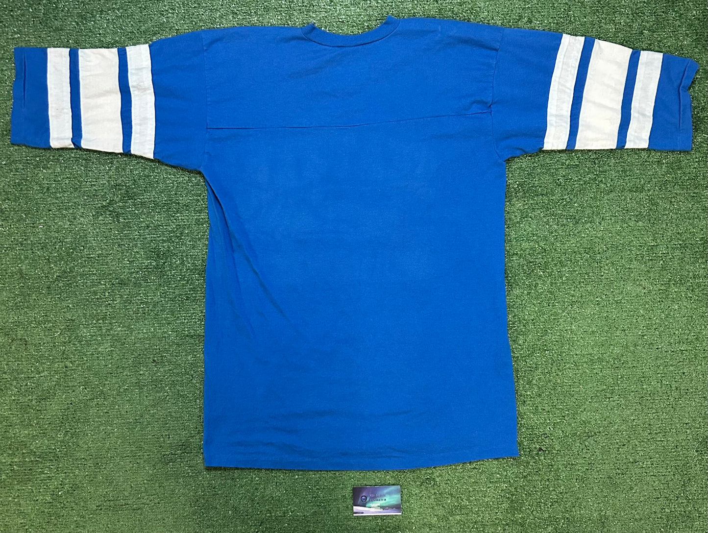 Vintage 1990s Seattle Seahawks striped tee