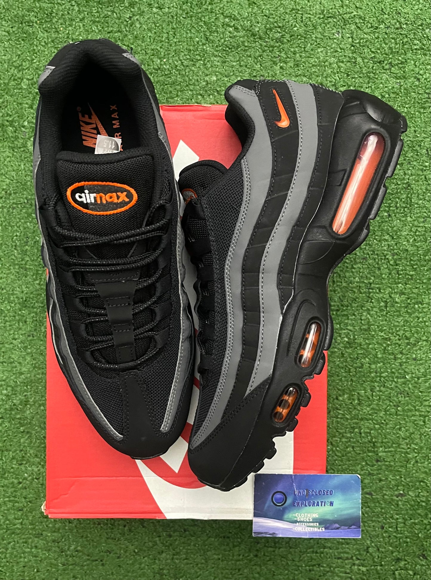 Nike Air Max 95 Black Safety Orange