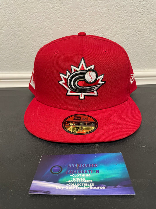Canada world baseball new era fitted hat