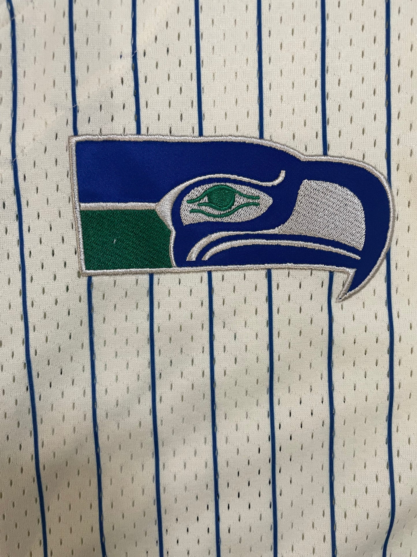 Seattle Seahawks Mitchell and ness baseball jersey