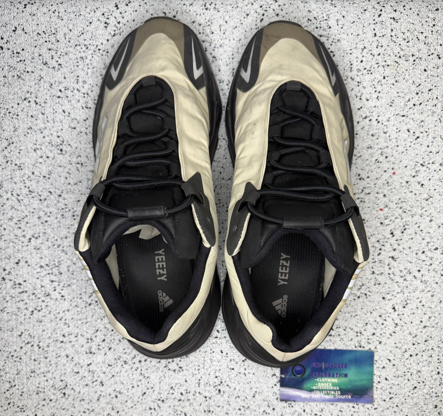 Yeezy 700 MNVN Bone 10.5 Men/12 Women “Preowned”