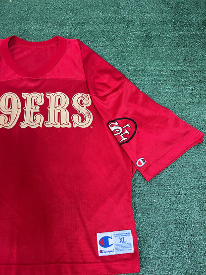 Vintage 1990s San Francisco 49’ers champion jersey