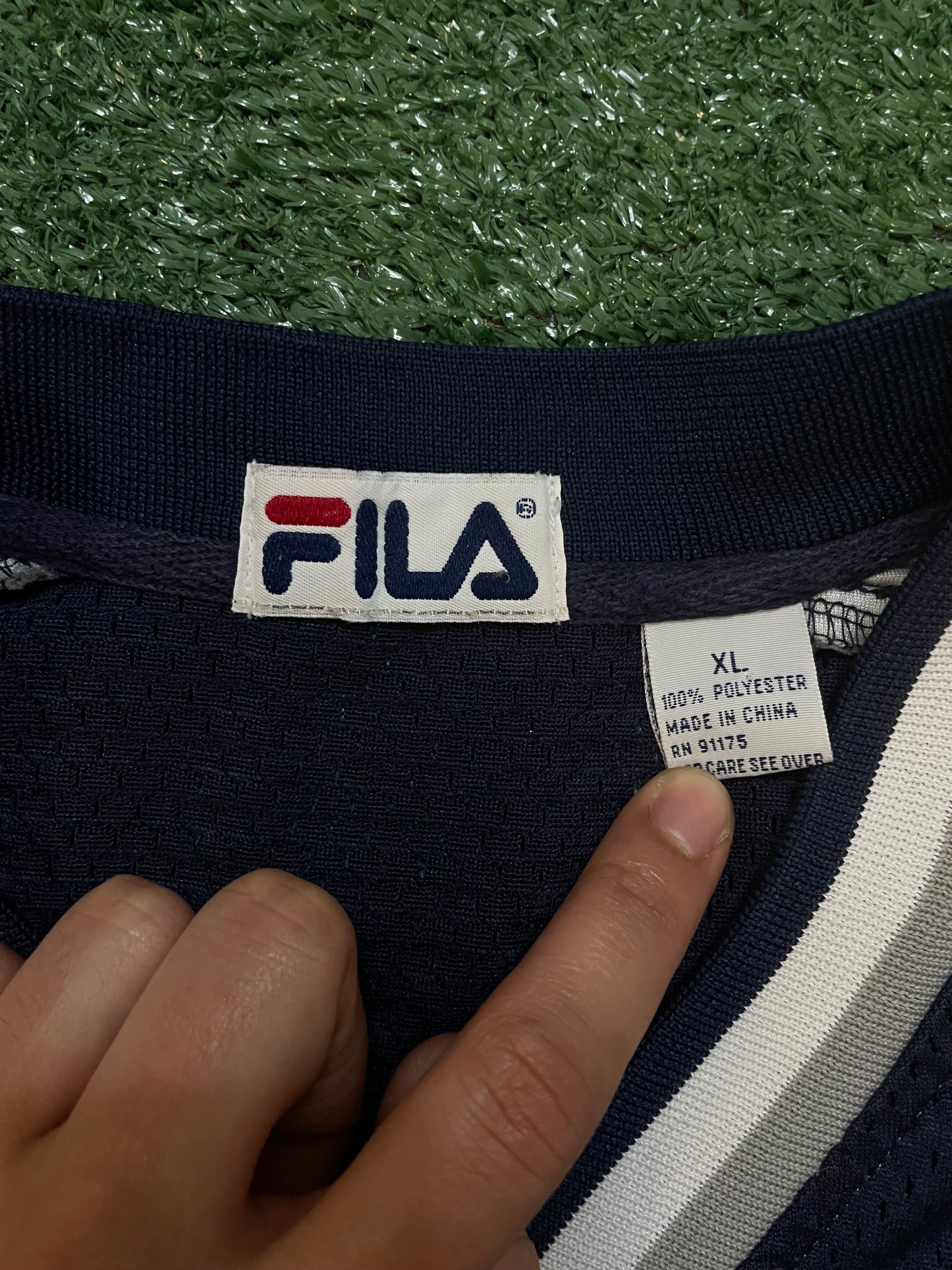 Vintage FILA mesh jersey