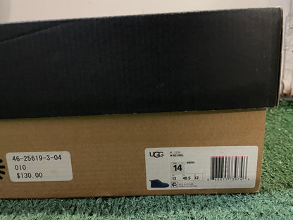 Ugg neumel navy boots Size 14men/15.5women