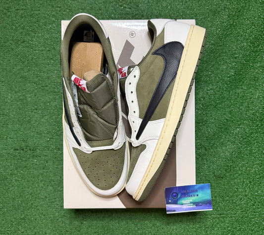 Jordan 1 Low Travis Scott Medium Olive