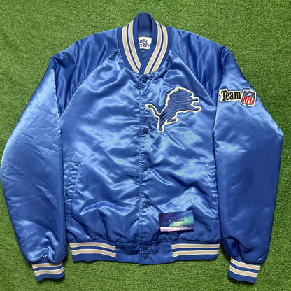 Vintage Detroit Lions Satin Jacket