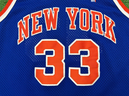 Vintage Patrick Ewing Knicks Sewn Champion Jersey