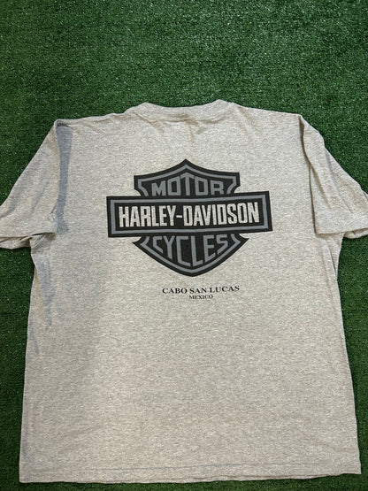 Vintage Harley Davidson Cabo San Lucas tee