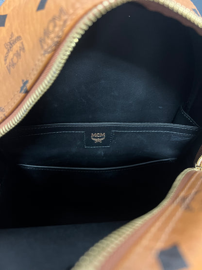 MCM Stark backpack cognac Visetos monogram