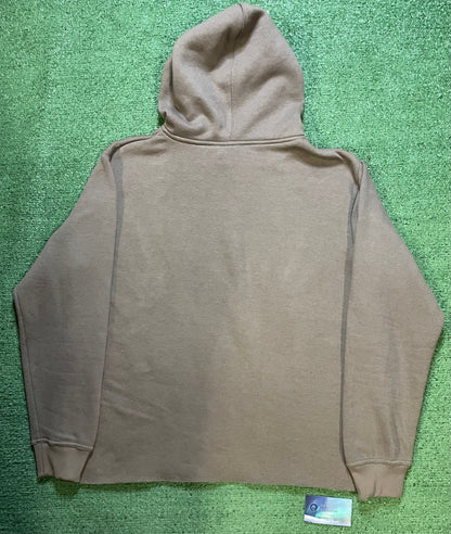 Euphoric mental health matters brown hoodie