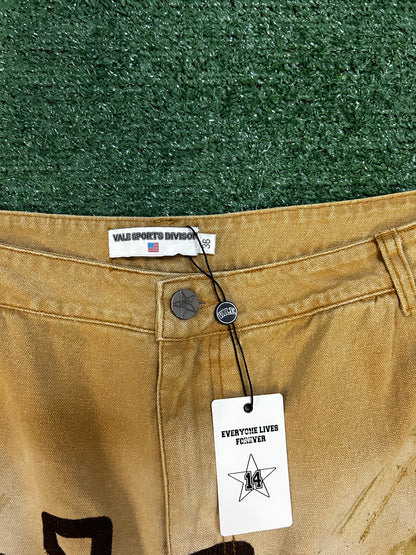 Vale beige carpenter pants