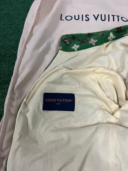 Louis Vuitton by Tyler, the Creator Monogram Fleece Blouson Green