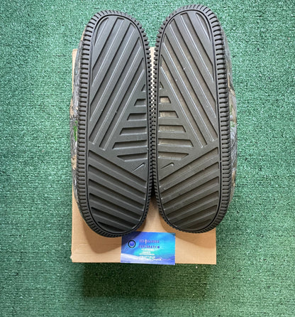 Nike Calm real tree camo slides