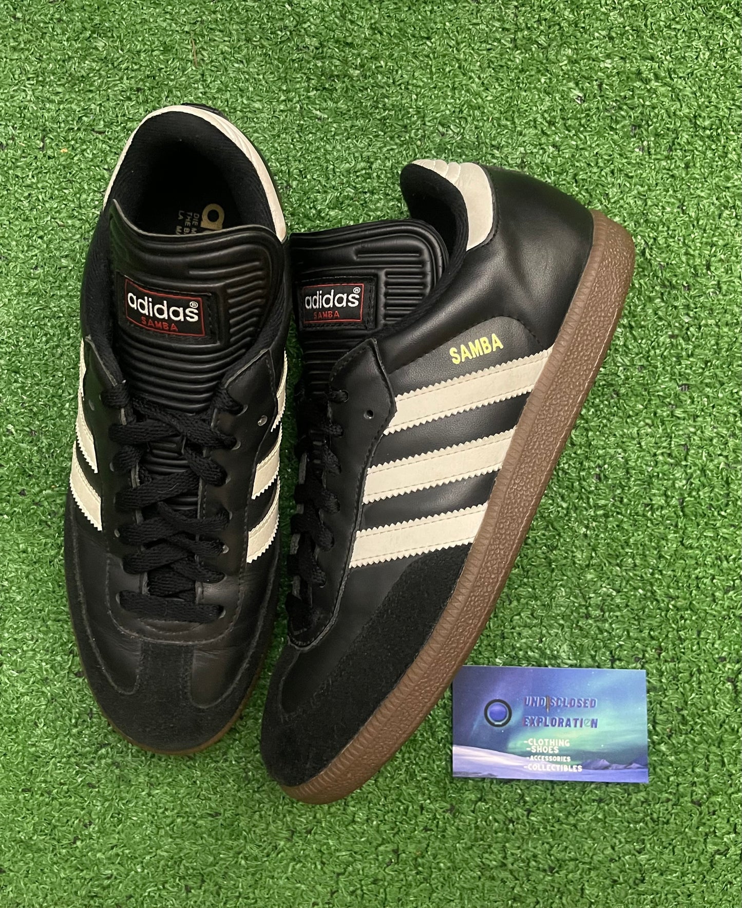 Adidas Samba Black “Preowned” Size 8 Men