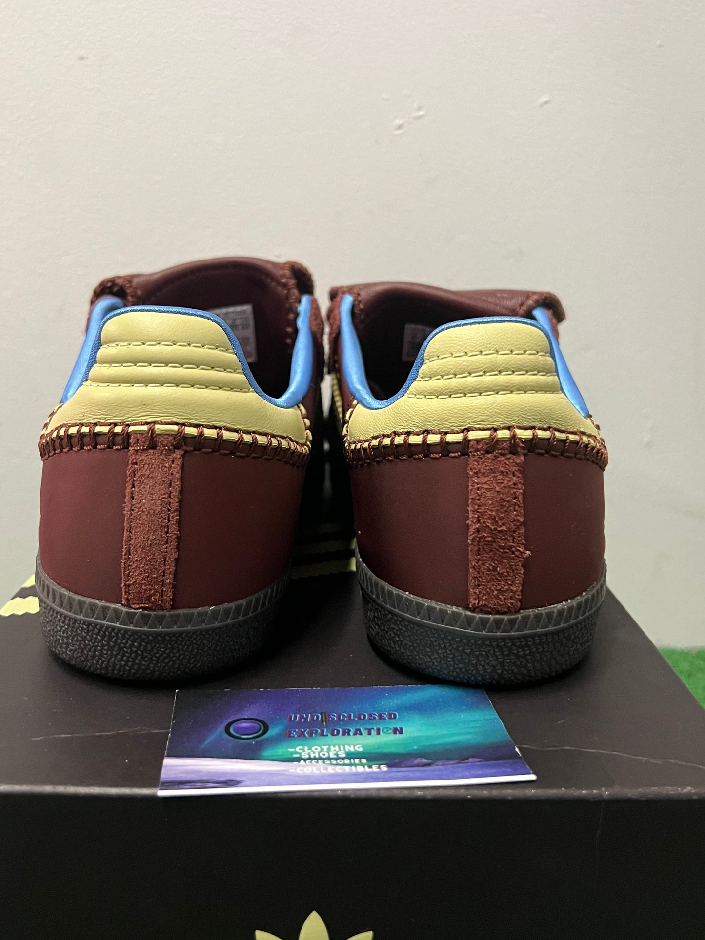 Adidas X wales Bonner samba fox brown