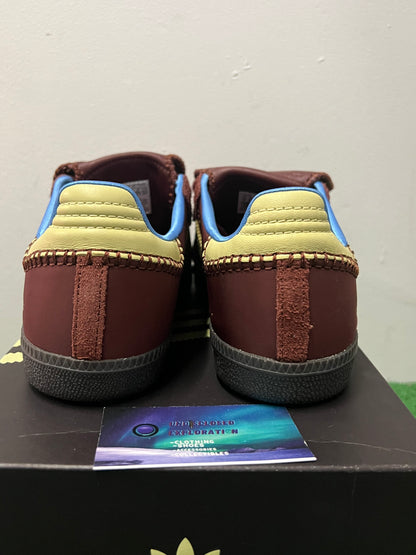 Adidas X wales Bonner samba fox brown