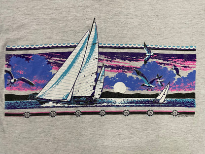 Vintage 1990s Washington sailboat tee