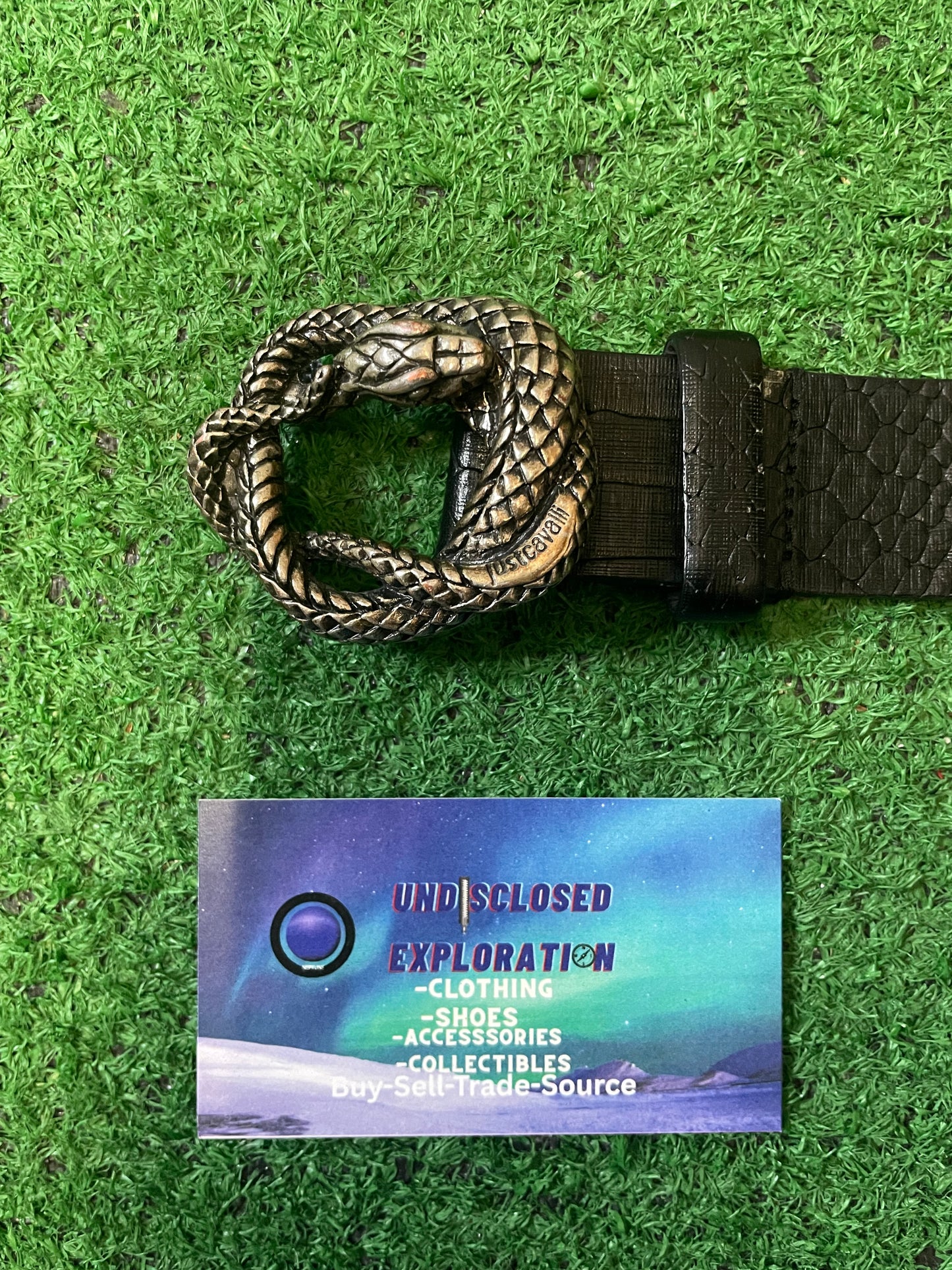 Just Cavalli snake belt