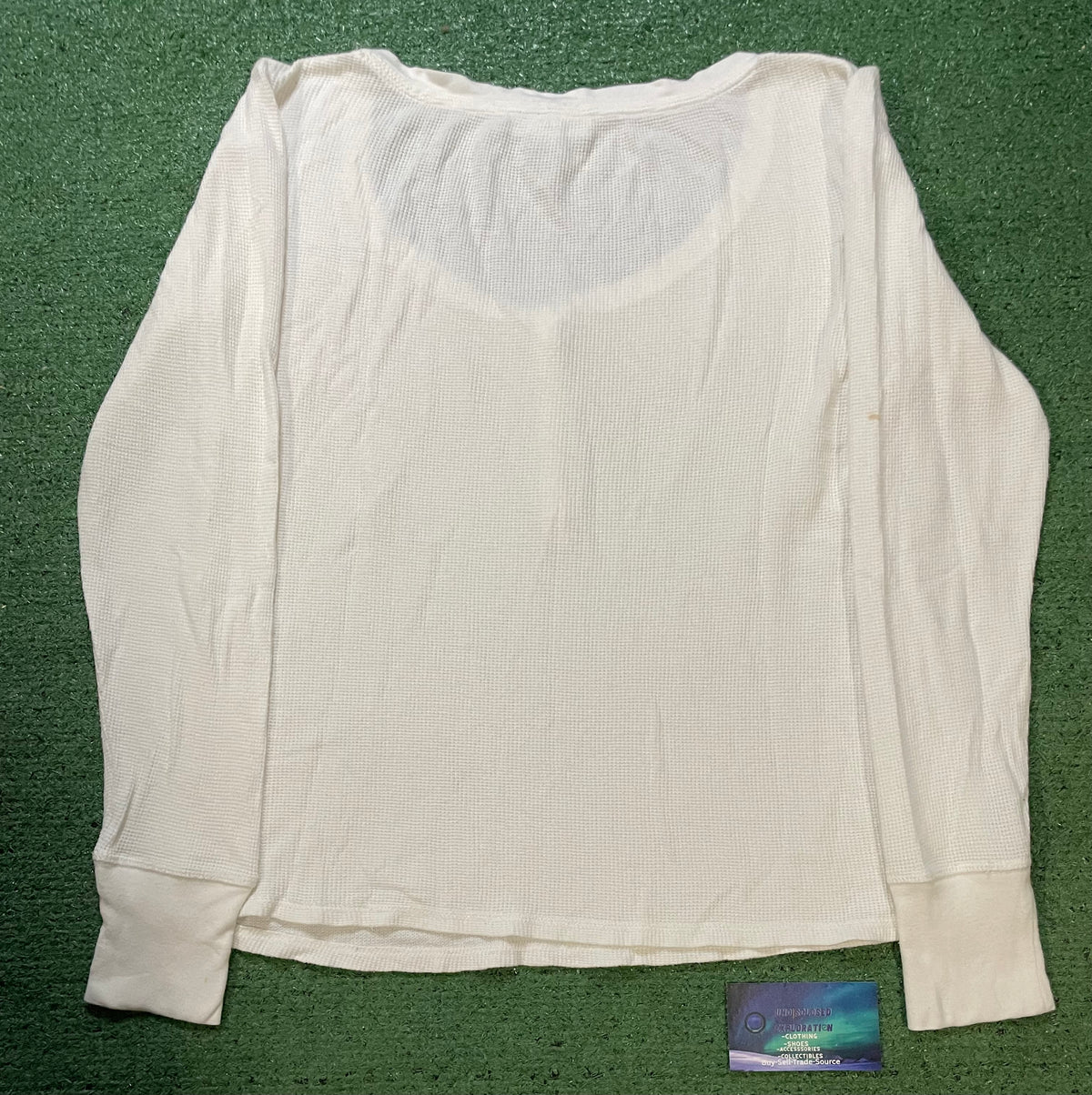 Alfani cream thermal longsleeve