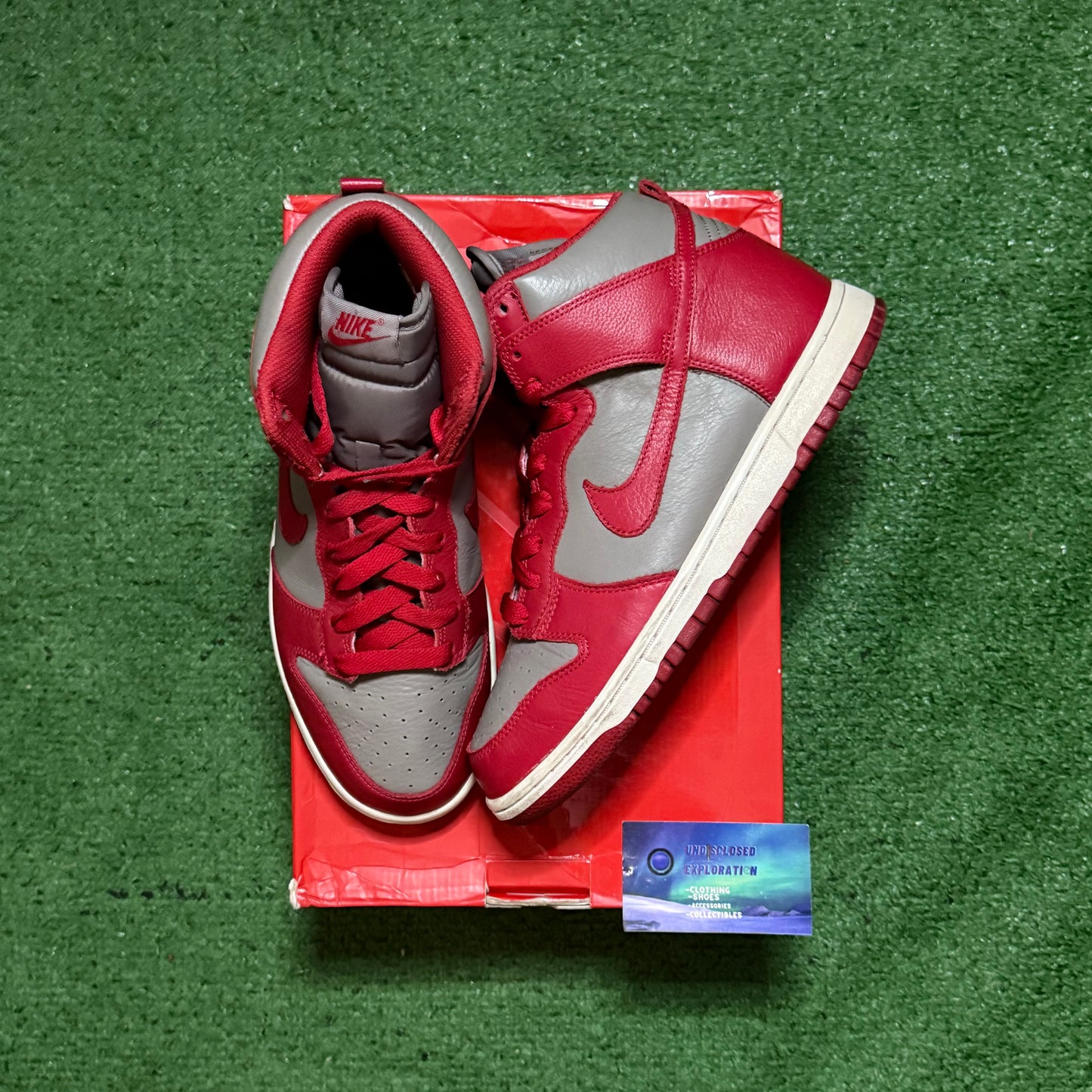 Nike Dunk High UNLV 8.5 Men/10 Women “Preowned”