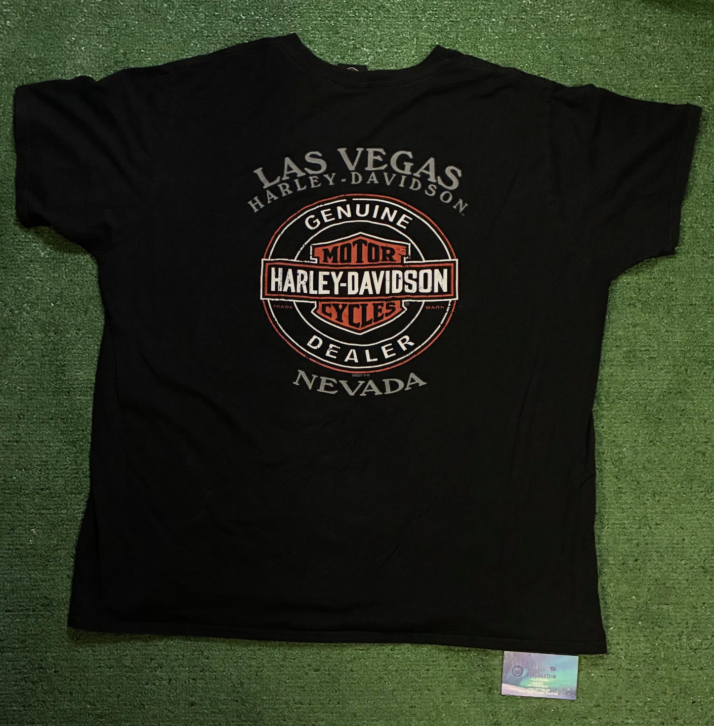 Harley Davidson Las Vegas motor oil tee