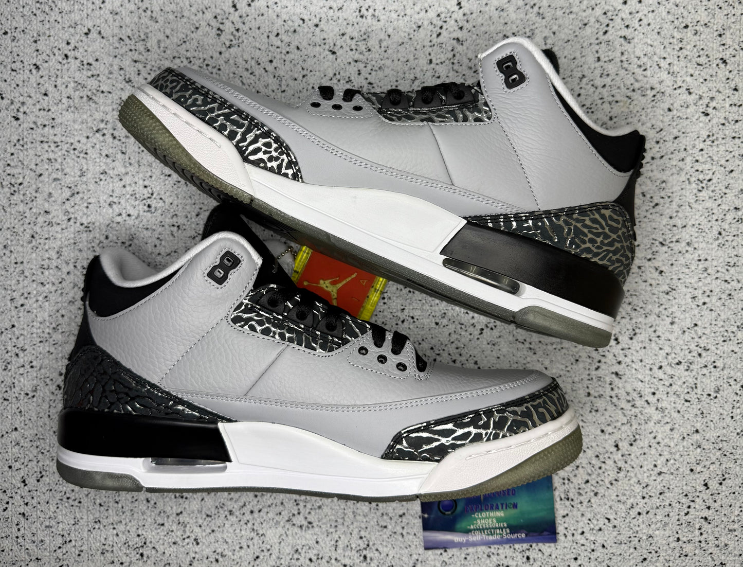 Jordan 3 Wolf Grey
