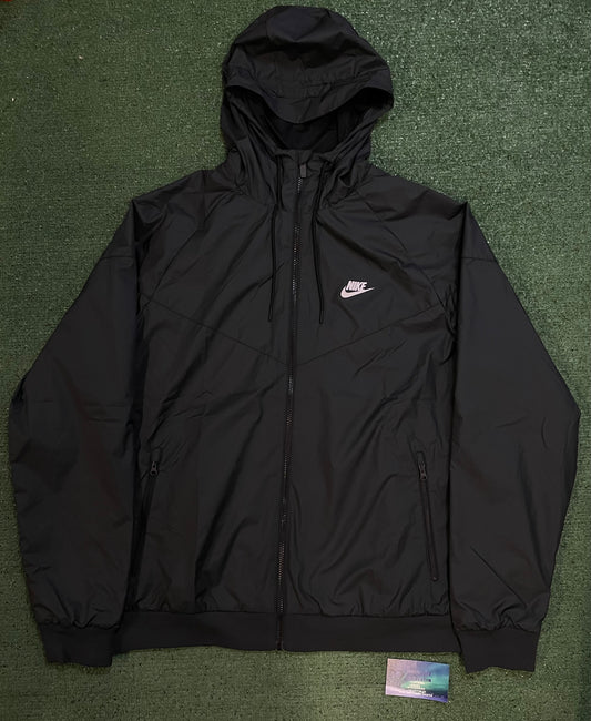 Nike Windrunner black mesh jacket