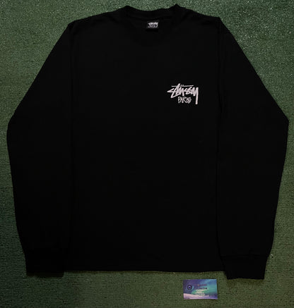 Stussy Paris black longsleeve
