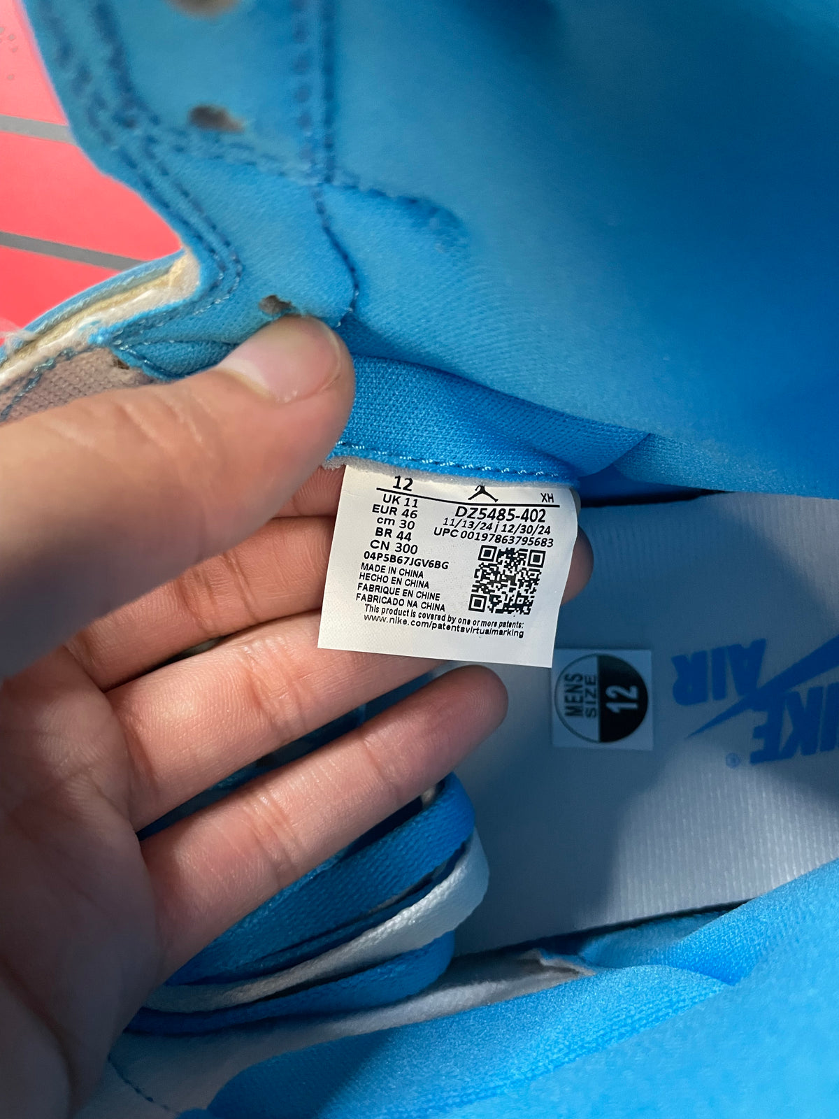 Air Jordan 1 high UNC reimagined