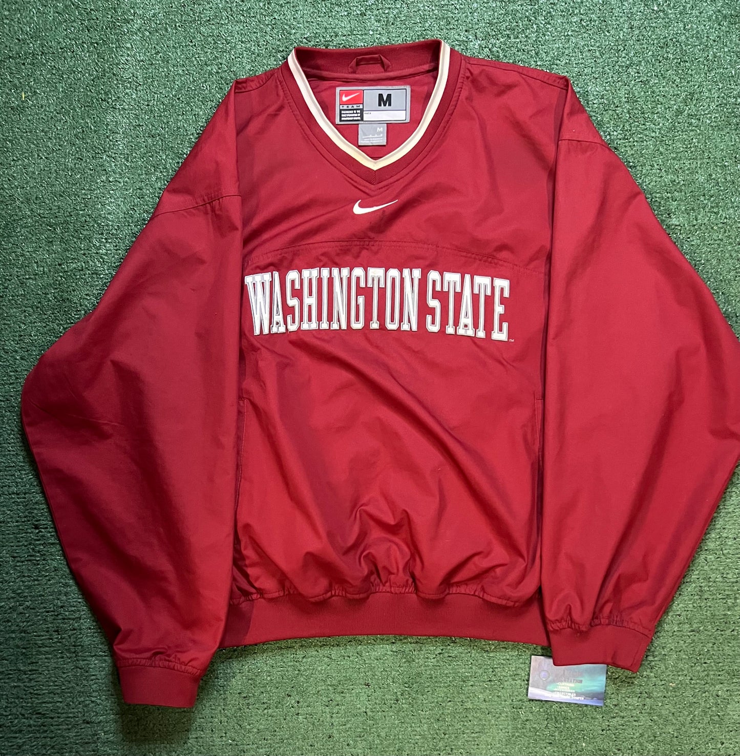 Vintage 1990s Nike center swoosh Washington state University WSU crewneck