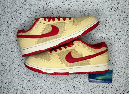 Nike Dunk Low Strawberry and Waffles 9 Men/10.5 Women “Preowned”
