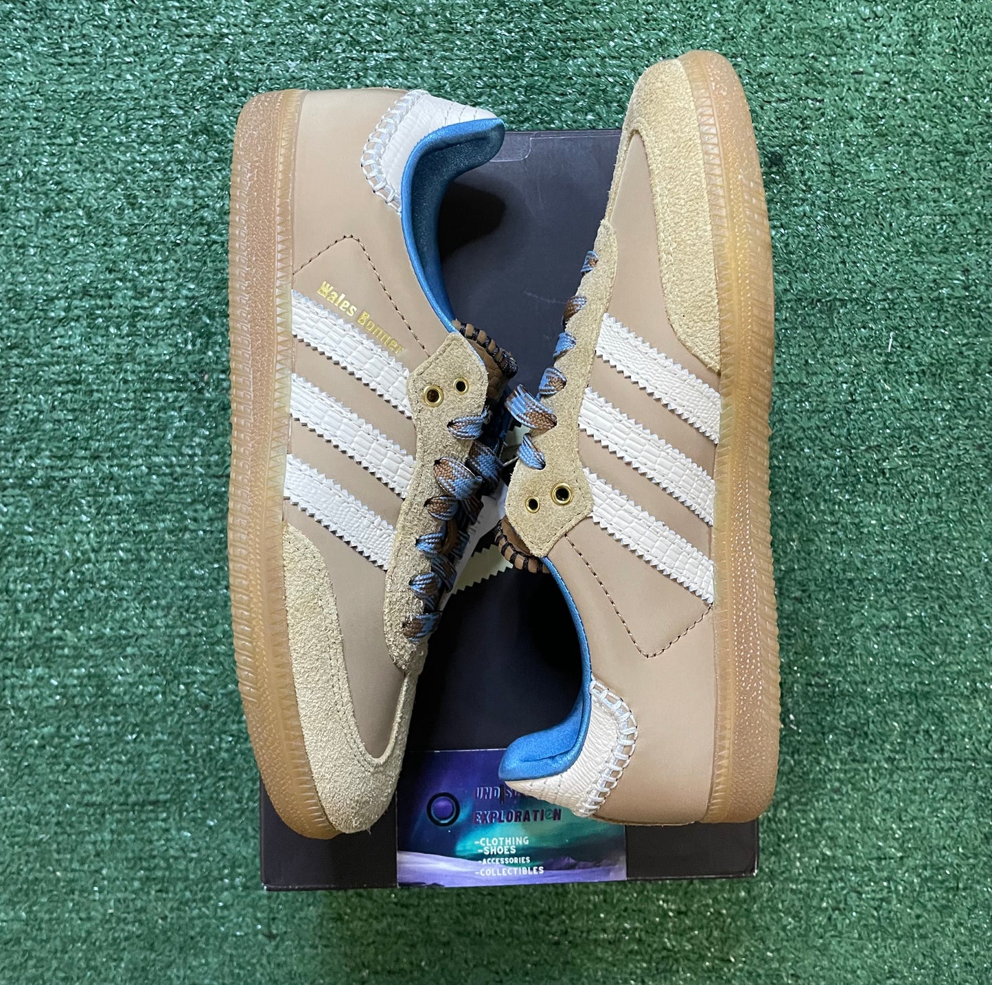 Adidas X samba wales Bonner dessert white