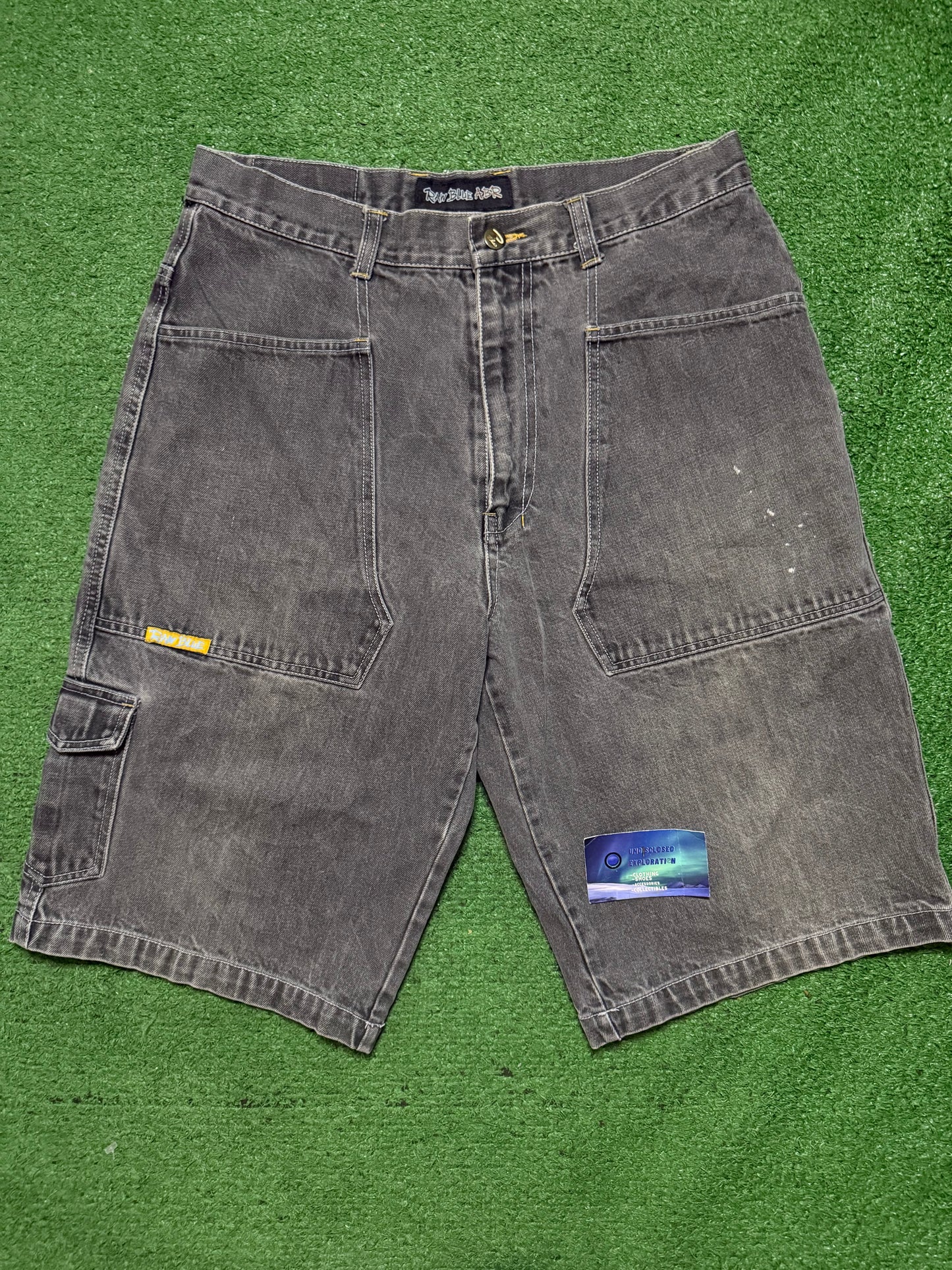 Vintage Raw Blue Jorts