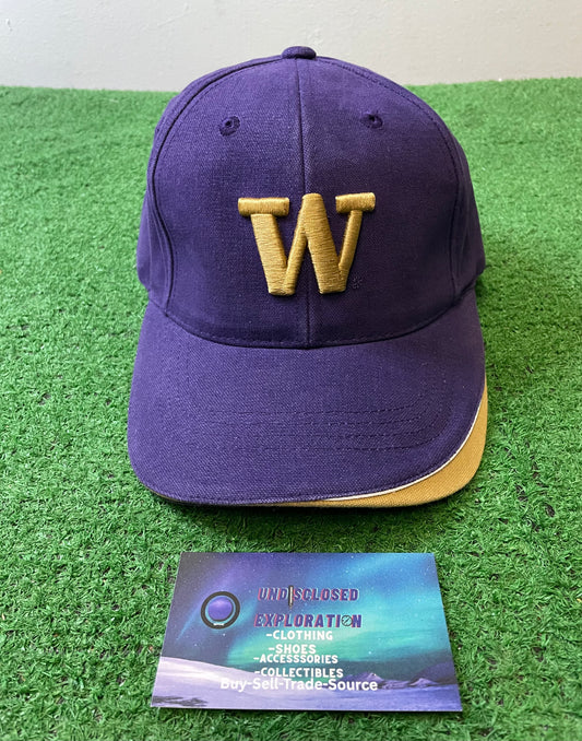 Vintage 1990s UW University of Washington embroidered hat