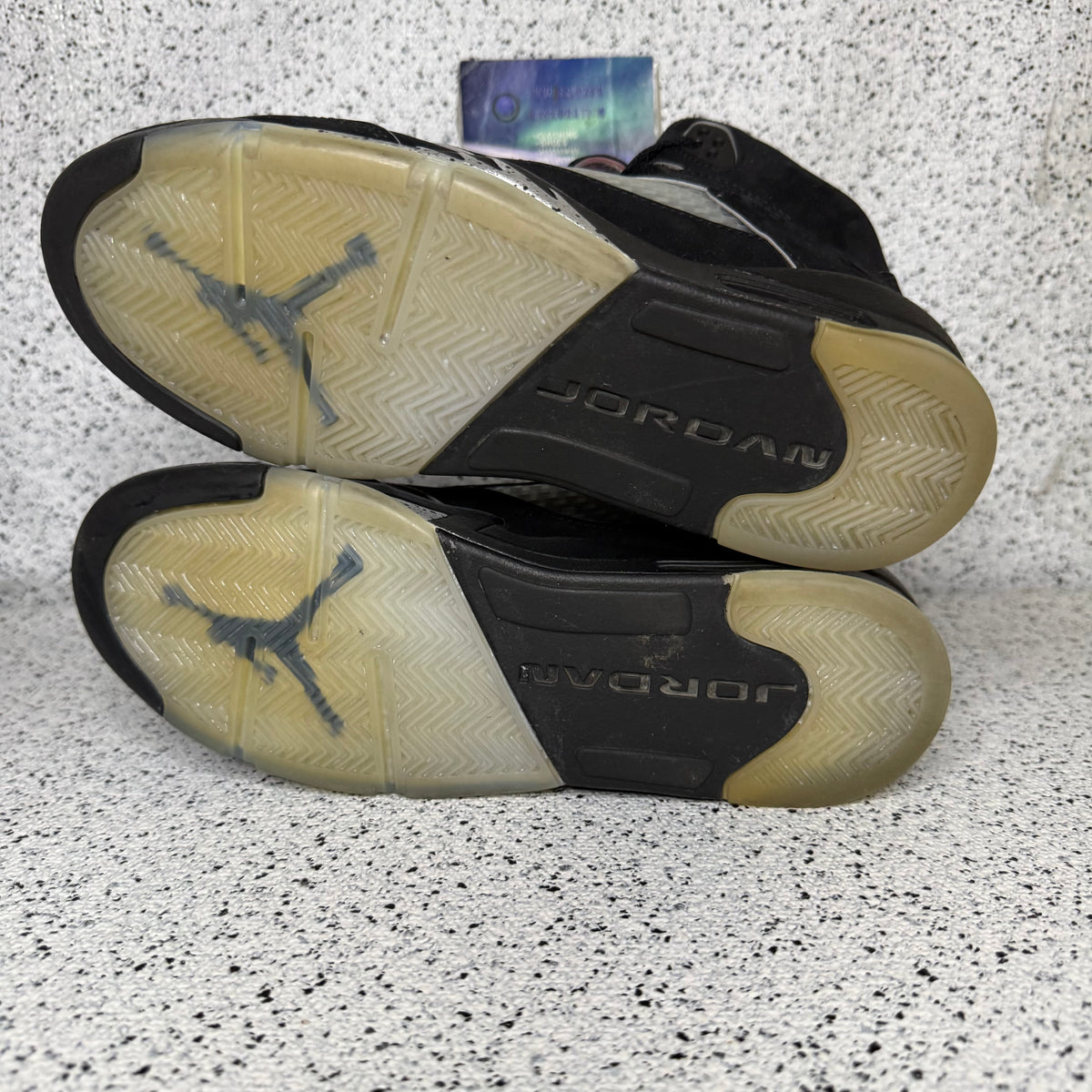 Jordan 5 Black Metallic Reimagined 7 Youth “Preowned”