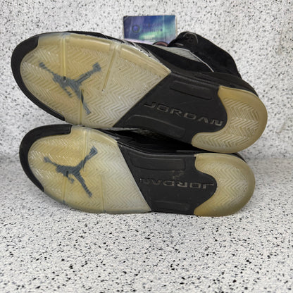 Jordan 5 Black Metallic Reimagined 7 Youth “Preowned”
