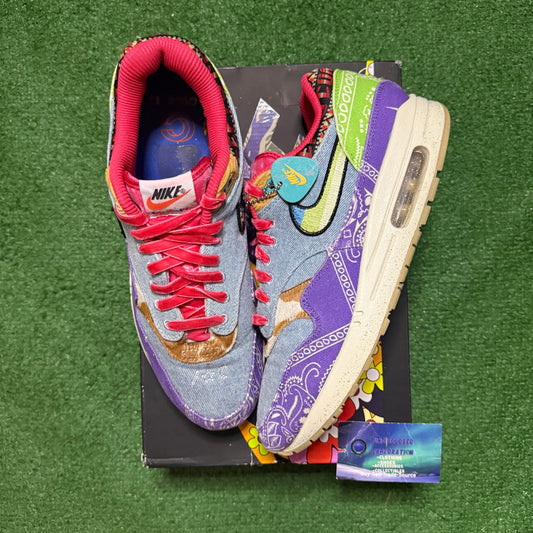Nike Air Max 1 Concepts Far Out 10 Men “Preowned”